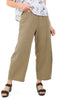 Crosshatch Barrel Crop Pant