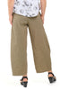 Crosshatch Barrel Crop Pant
