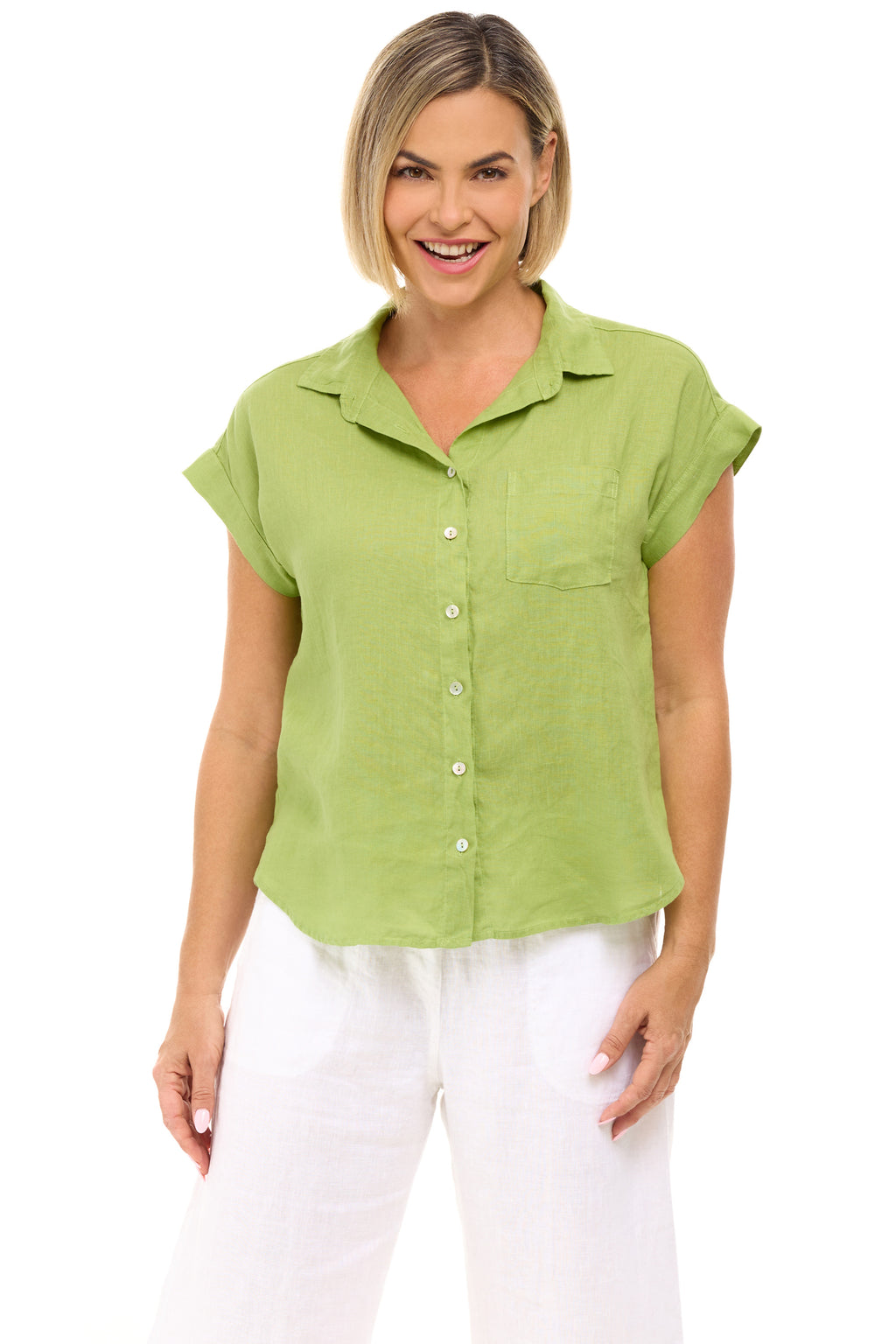 Hanky Linen Blouse