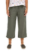 Linen Easy Crop Pant