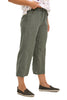 Linen Easy Crop Pant