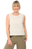 Linen Sleeveless Shell