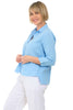 Linen Hi-Lo Blouse