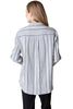 Habitat Clothes Change Your Stripes Tunic, Fall Winter Women's Shirts Woven