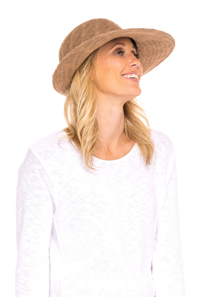 Cotton Crushable Turn Brim Hat