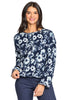 Soft Focus Floral Sweater
