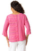 Baja Weave Button Back Pullover