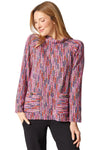 Mosaic Knit Cambridge Pullover