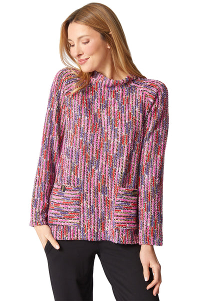Mosaic Knit Cambridge Pullover