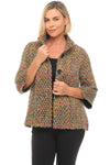 Rainbow Tweed Jacket
