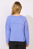 Color Washed Terry Weekend Crew