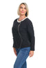 Crinkle Double Faced Metro Pullover