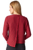 Double Faced Fall Stripe Cardi