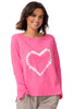 Escape Shibori Heart Boxy Tee, Spring Summer Women's Shirts Knit. Cosmo