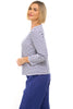 Navy Stripe Boatneck