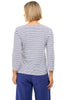 Navy Stripe Boatneck