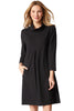 Travel Knit Pleat Front Dress