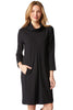 Travel Knit Pleat Front Dress