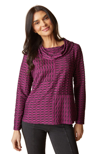 Newport Knit Downtown Cowl Top