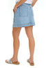 Tribal Audrey Denim Skort, Spring Summer Women's Skirts. Desert Sky