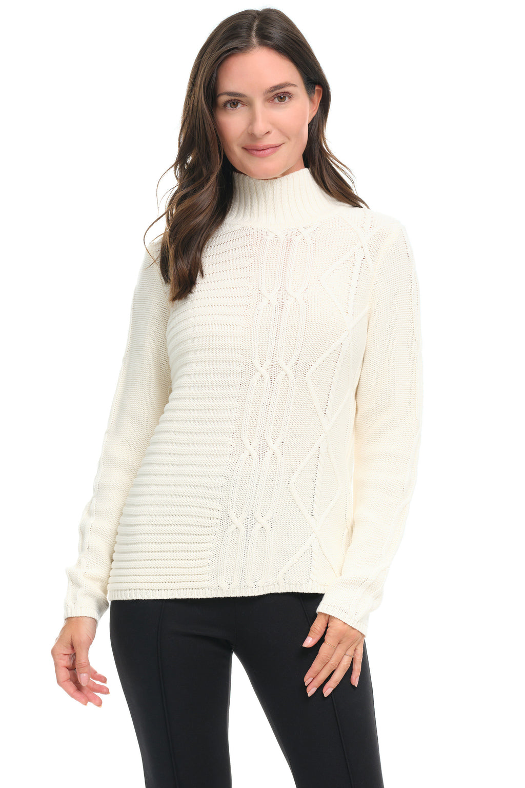 Galway Mock Neck Sweater