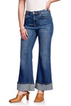 Brooke Cuffed Palazzo Jean
