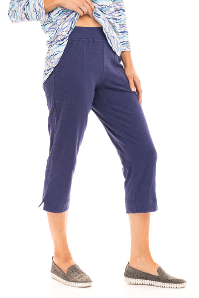 Cotton Pocket Capri