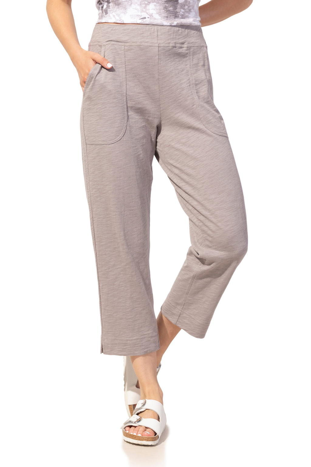 Cotton Pocket Capri