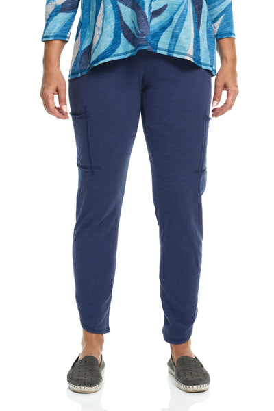 Cotton Pocket Ankle Pant