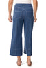 Escape Comfort Knit Crop Flood Jean, Spring Summer Women's Pants. Mid Wash