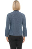 Crimped Mock Neck