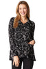 Jacquard Scroll Swing Jacket
