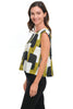 Foil It’s Only Natural Linen Top, Spring Summer Women's Shirts Woven. Art Box