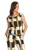 Foil It’s Only Natural Linen Top, Spring Summer Women's Shirts Woven. Art Box