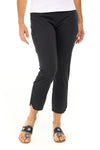 Signature Notched Hem Cotton Crop