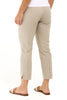 Signature Notched Hem Cotton Crop