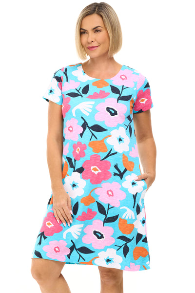 Summer in Bloom Cotton Dress