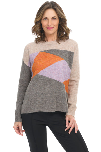 Cubist Plush Sweater