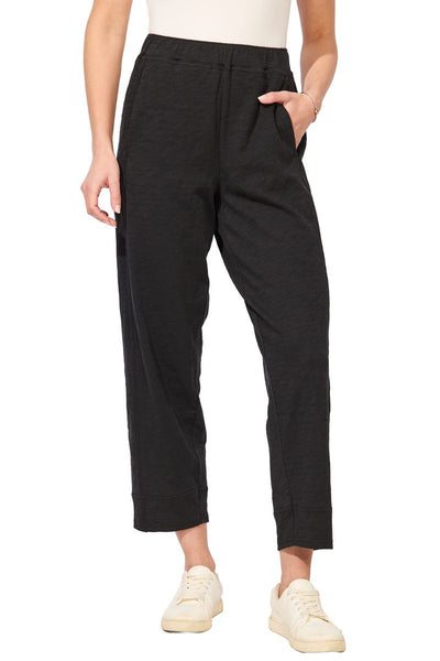 Serene Seamed Cotton Slub Pant