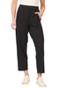 Serene Seamed Cotton Slub Pant