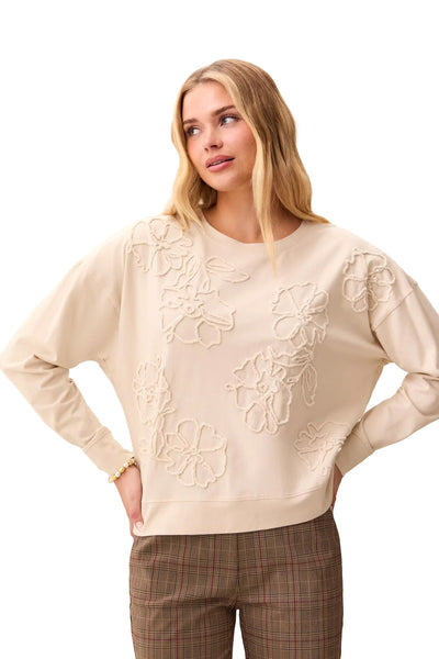 Birch Blossom Flocked Top