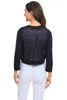 Foil Headliner Shrug Cardi, Spring Summer Women's Sweaters. True Navy