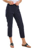 Foil Finish Line Pant, Spring Summer Women's Pants. True Navy