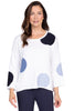 Full Circle Mixed Dot Sweater