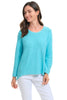 Avalin Scoop Neck Sweater, Spring Summer Women's Sweaters. 