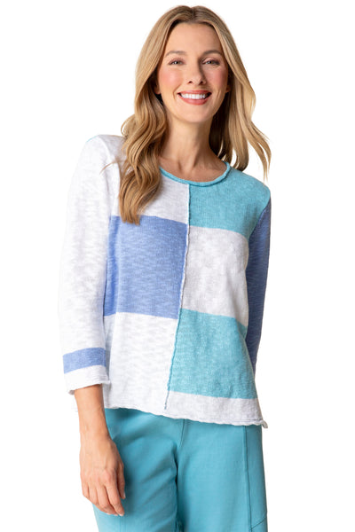 Yin Yang Patchwork Sweater