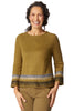 Chic Chalet Border Print Sweater