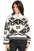 Graphic Fair Isle Sweater