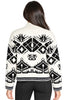 Graphic Fair Isle Sweater