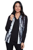 Claire des Jardins Breezy Print Quilted Vest, Fall Winter Women's Outerwear